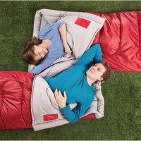 Sleeping Bag Para Invierno Rojo - Coleman