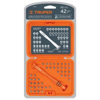 Juego Desarmadores De Joyero Punta Intercambiable 42 Pzas - Truper