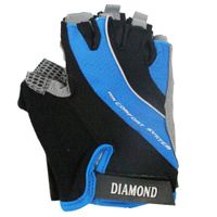 Guantes Para Ciclismo Negro Con Azul Unitalla - Lider Bike
