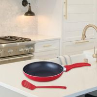 Sartén De Aluminio De 24 Cm + 1 Espátula - Nordika