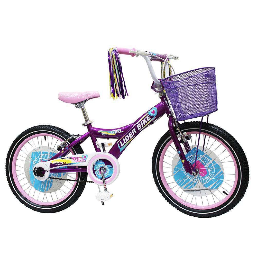 Bicicleta BL 50 Rin 20 para Niña Color Morado Bicicleta Rin 20 Morada