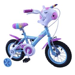 Bicicleta-Bmx-Rin-12-Para-Niña-Diseño-Unicornio-Color-Celeste---Lider-Bike