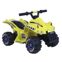 Cuatrimoto Para Niños Color Amarillo - Lider Bike