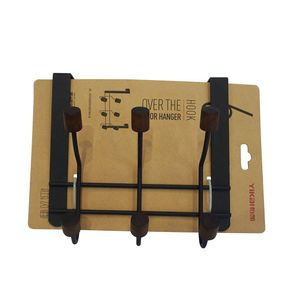Gancho Puerta Metal Madera 3 - Viva