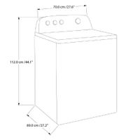 Lavadora Carga Superior 21 Kg Alta Eficiencia Sistema Xpert - Whirlpool