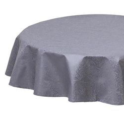 Mantel Martina Redondo Color Gris 160 Cm - Atenas