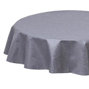 Mantel Martina Redondo Color Gris 160 Cm - Atenas