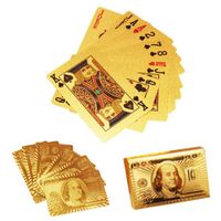 Cartas Doradas Para Juego De Poker - Diamond Vision