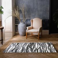 Combo De 3 Alfombras Carter Con Lineas 133X190 + 2X57X90 Cms - Oriental Weavers