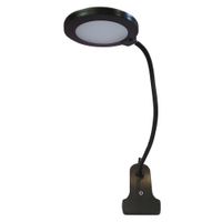 Lámpara De Escritorio Negra Led - Zlumini