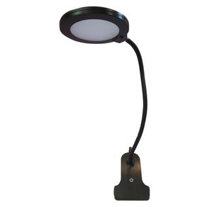 Lámpara De Escritorio Negra Led - Zlumini