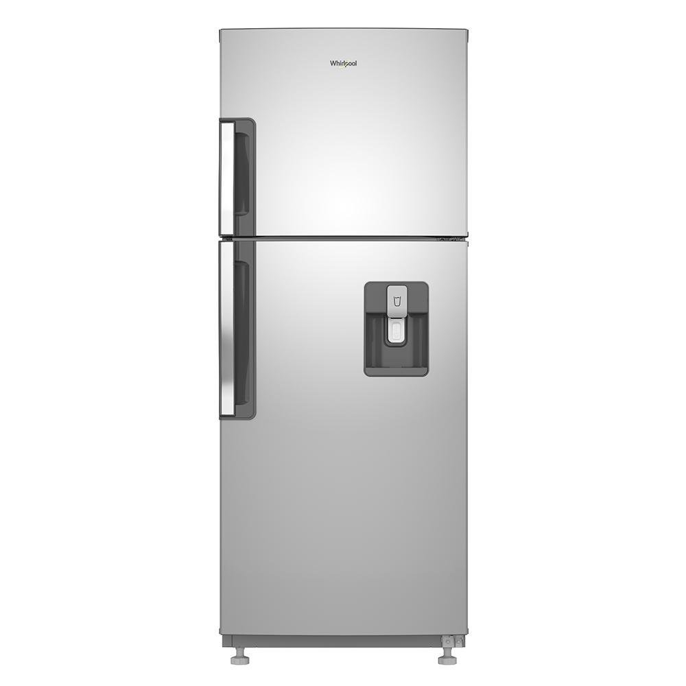 Refrigerador Top Mount de 9 Pies³ con Dispensador de Agua Color Gris