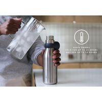 Botella Insulada Gris 500 Ml - Joseph Joseph