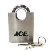 Candado Antipalanca Gancho Cubierto Acero Inoxidable 2 Plg - Ace