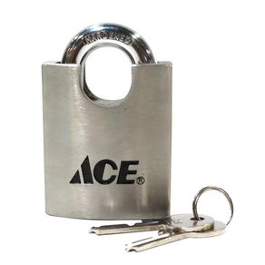 Candado Antipalanca Gancho Cubierto Acero Inoxidable 2 Plg - Ace