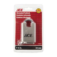 Candado Antipalanca Gancho Cubierto Acero Inoxidable 1 3/4 Plg - Ace