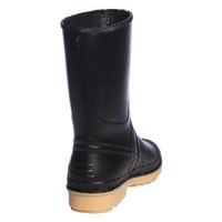 Bota Para Niños Negra Jardinera - Varias Tallas