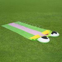 Deslizador de Agua Inflable con Diseño de Rana de 4.88 M