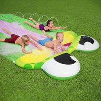 Deslizador de Agua Inflable con Diseño de Rana de 4.88 M
