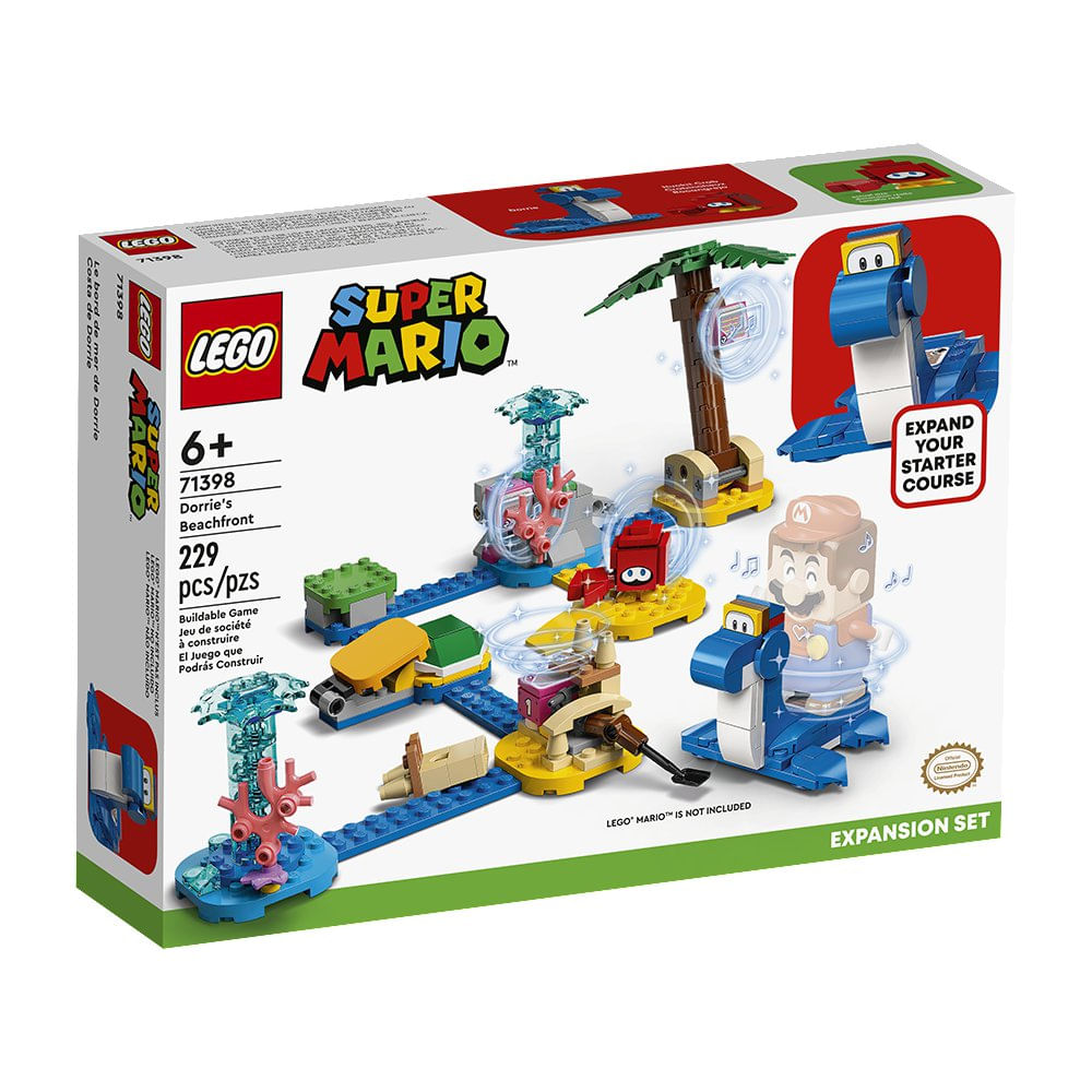 LEGO Super Mario Set de Expansión Costa de Dorrie #71398 de 229 Piezas