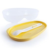 Plato Ergonómico Con Cuchara Para Alimentación De Niños - Pigeon