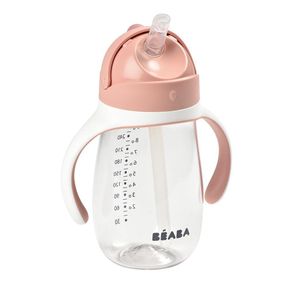 Vaso Entrenador Con Pajilla Para Niña 300 Ml - Beaba