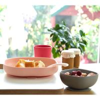 Set De 4 Pzas Con Succión De Comida Para Niña - Beaba
