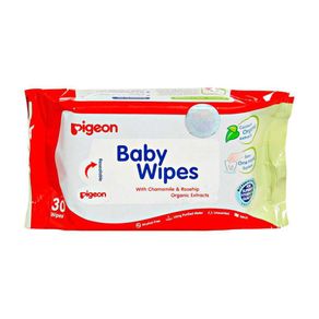 Toallas Húmedas Para Bebés A Base De Agua 30 Unidades - Pigeon