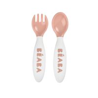 Set De 2 Cubiertos Autoalimentación Para Niña - Beaba