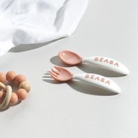 Set De 2 Cubiertos Autoalimentación Para Niña - Beaba