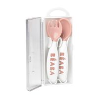 Set De 2 Cubiertos Autoalimentación Para Niña - Beaba