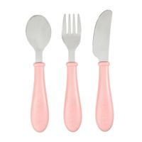 Set De 3 Pzas Cubiertos 3ra Etapa Para Niña - Beaba