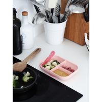 Set De 2 Pzas Plato De Succión Y Cuchara Para Niña - Beaba
