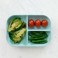 Set De 2 Pzas Plato De Succión Y Cuchara Para Niño - Beaba