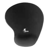 Mousepad De Foami Gel Con Apoyador Negro - Xtech