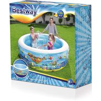 Piscina Splash And Play Inflable Redonda 1.96X0.53 Mts - Bestway