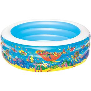 Piscina Splash And Play Inflable Redonda 1.96X0.53 Mts - Bestway