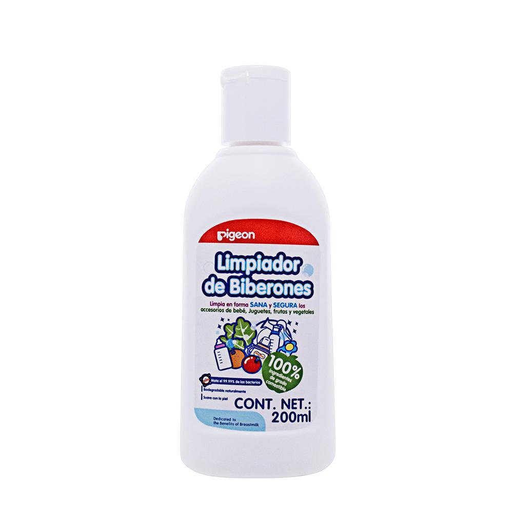 Limpiador Líquido para Pachas en Bote de 200 mL Limpiador Líquido Biberón Fruta