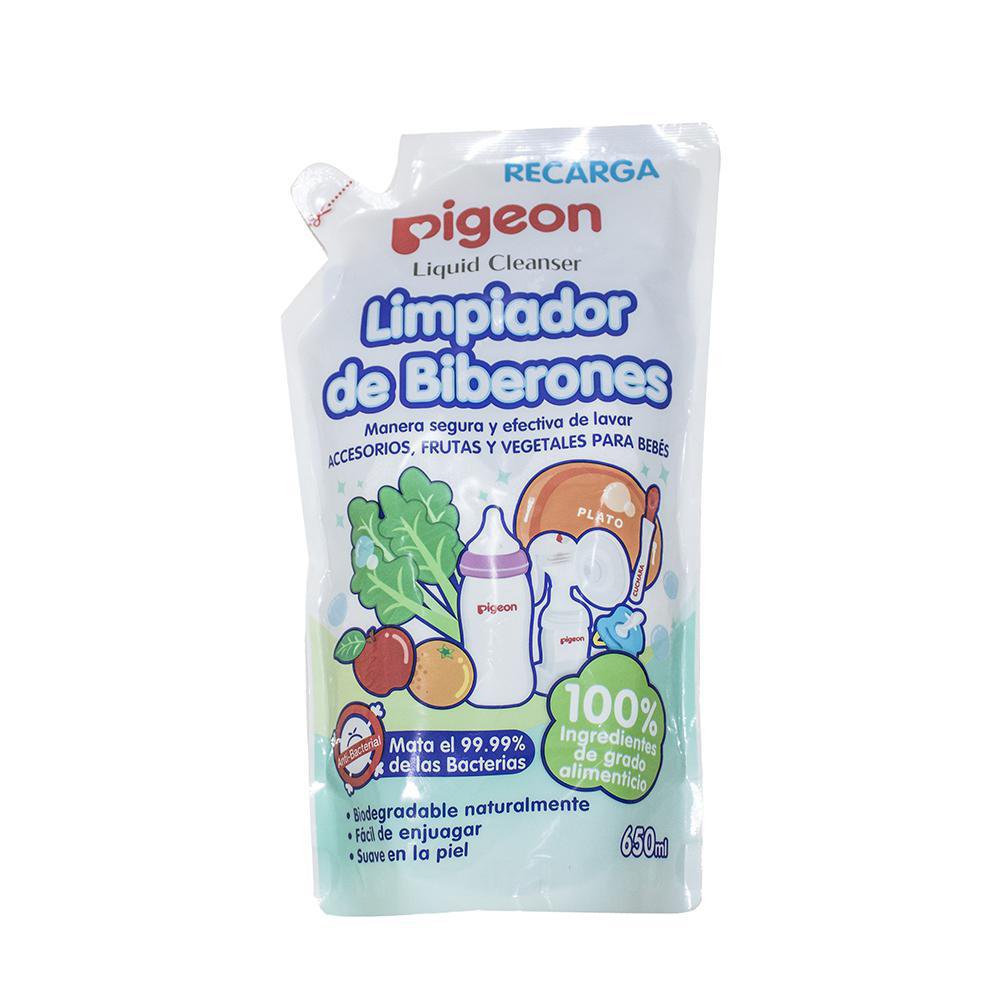 Limpiador Líquido para Pachas en Doypack de 650 mL Recarga Limpiador Líquido para Biberones 650 Ml