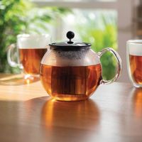 Tetera De Vidrio Con Filtro Capacidad De 1 Lt - Bodum
