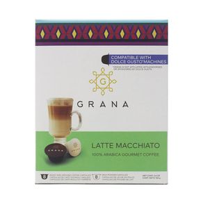Caja De Capsulas Café Latte Macchiato 16 Unidades - Grana