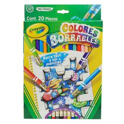Caja-De-Lapices-Borrables-Multicolores-20-Pzas---Crayola