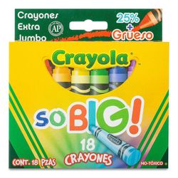 Caja-De-Crayones-Extra-Jumbo-Multicolores-18-Pzas---Crayola