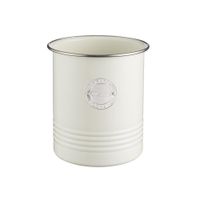 Frasco Para Utensilios De Cocina Acero Inoxidable Blanco - Typhoon