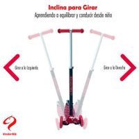 Monopatín Spider De 3 Ruedas - Kinderma