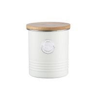 Frasco De Acero Inoxidable Blanco Para Café 1 Lt - Typhoon