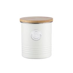 Frasco De Acero Inoxidable Blanco Para Café 1 Lt - Typhoon