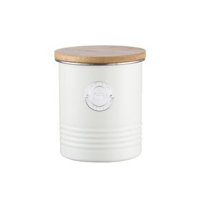 Frasco De Acero Inoxidable Blanco Para Café 1 Lt - Typhoon