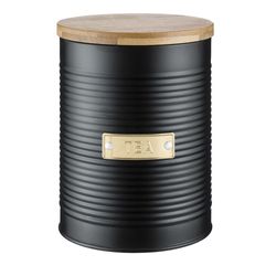 Frasco De Acero Inoxidable Negro Para Té 1.4 Lts - Typhoon