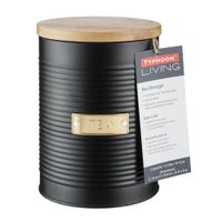 Frasco De Acero Inoxidable Negro Para Té 1.4 Lts - Typhoon